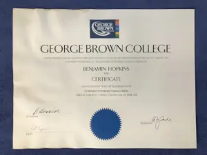 Construction Project Managment Certificate, George Brown College