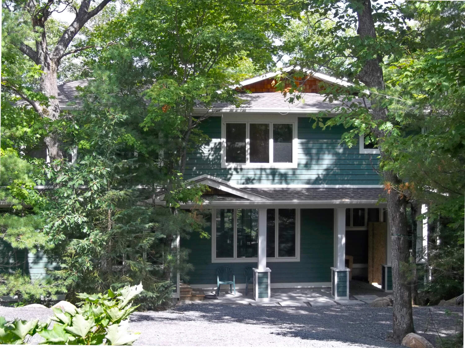 Privacy in Pines Cottage Builder BUILD Classic Muskoka Homes